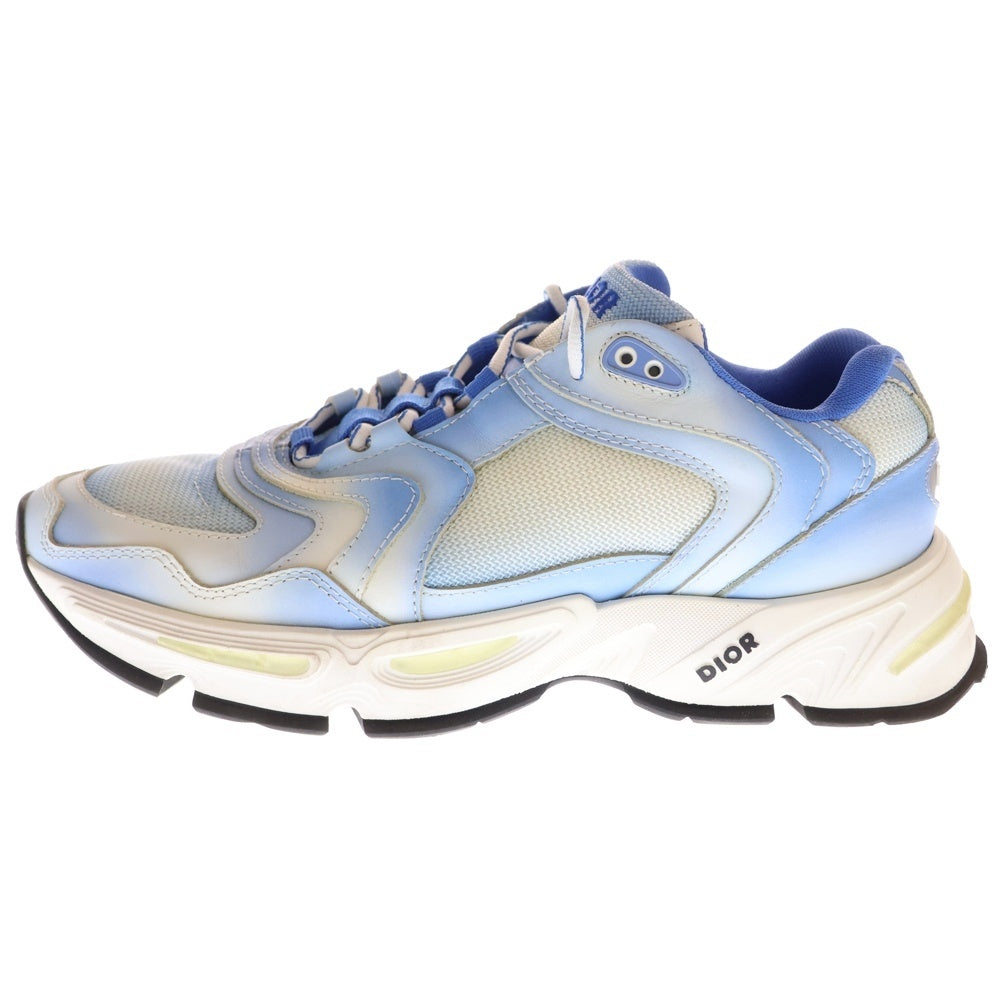Christian Dior(クリスチャンディオール) 20SS CD1 グラデーション レザー レースアップ ローカットシューズ スニーカー ライトブルー/ホワイト 20ELS