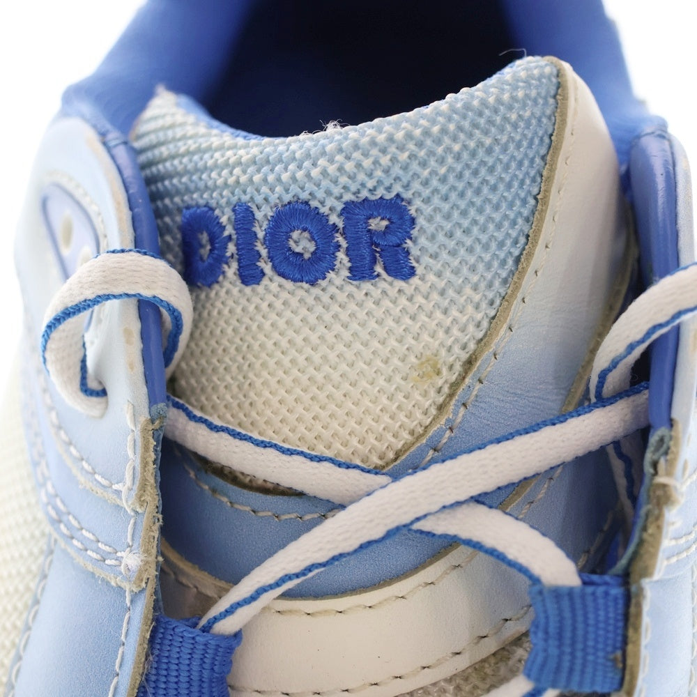 Christian Dior(クリスチャンディオール) 20SS CD1 グラデーション レザー レースアップ ローカットシューズ スニーカー ライトブルー/ホワイト 20ELS