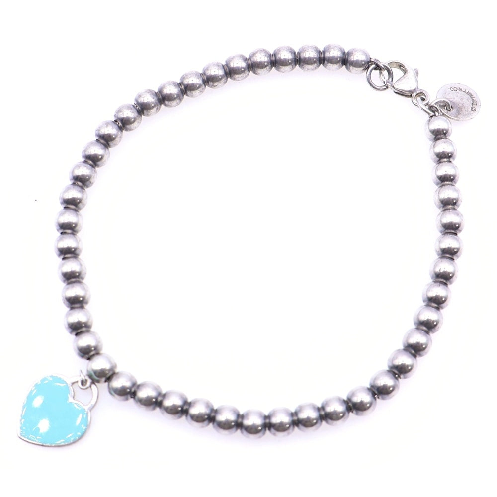 TIFFANY & Co.(ティファニー) リターントゥ ハート ブレスレット ボールチェーン SV925 アクセサリー レディース
