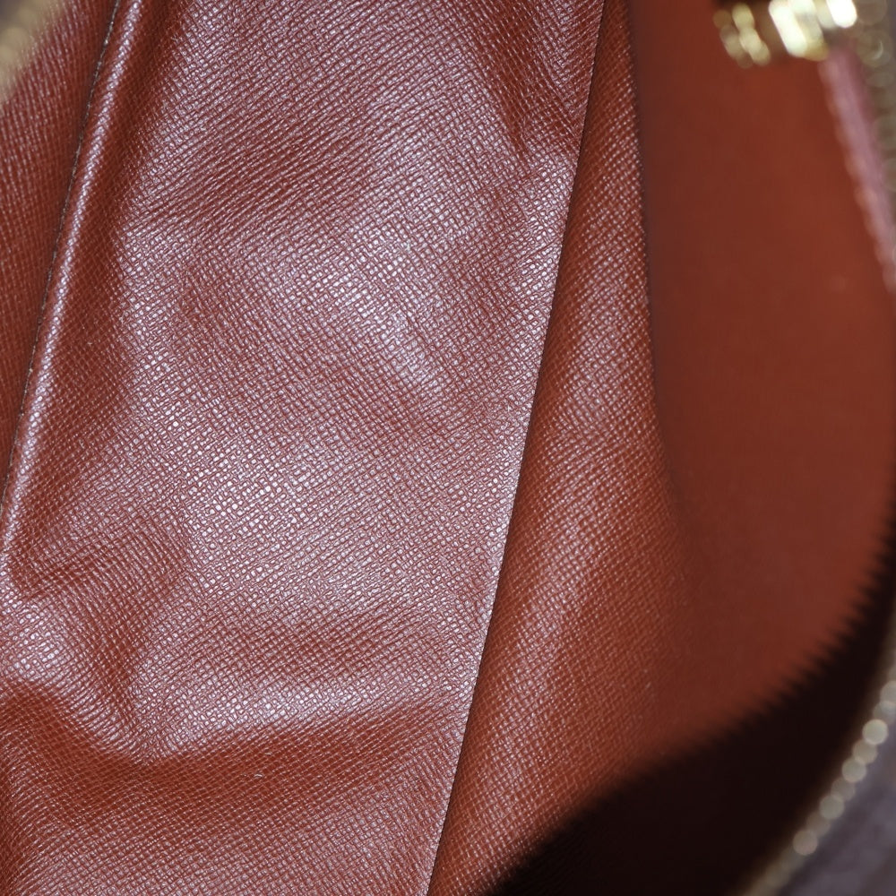 LOUIS VUITTON(ルイヴィトン) モノグラム ブローニュ ハンドバッグ ブラウン レザー×PVC M51265 ゴールド金具