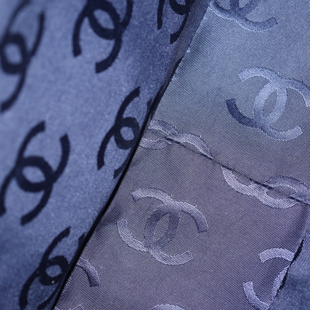 CHANEL(シャネル) ココマーク ワンショルダーバッグ ハンドバッグ インディゴブルー デニム シルバー金具 レディース