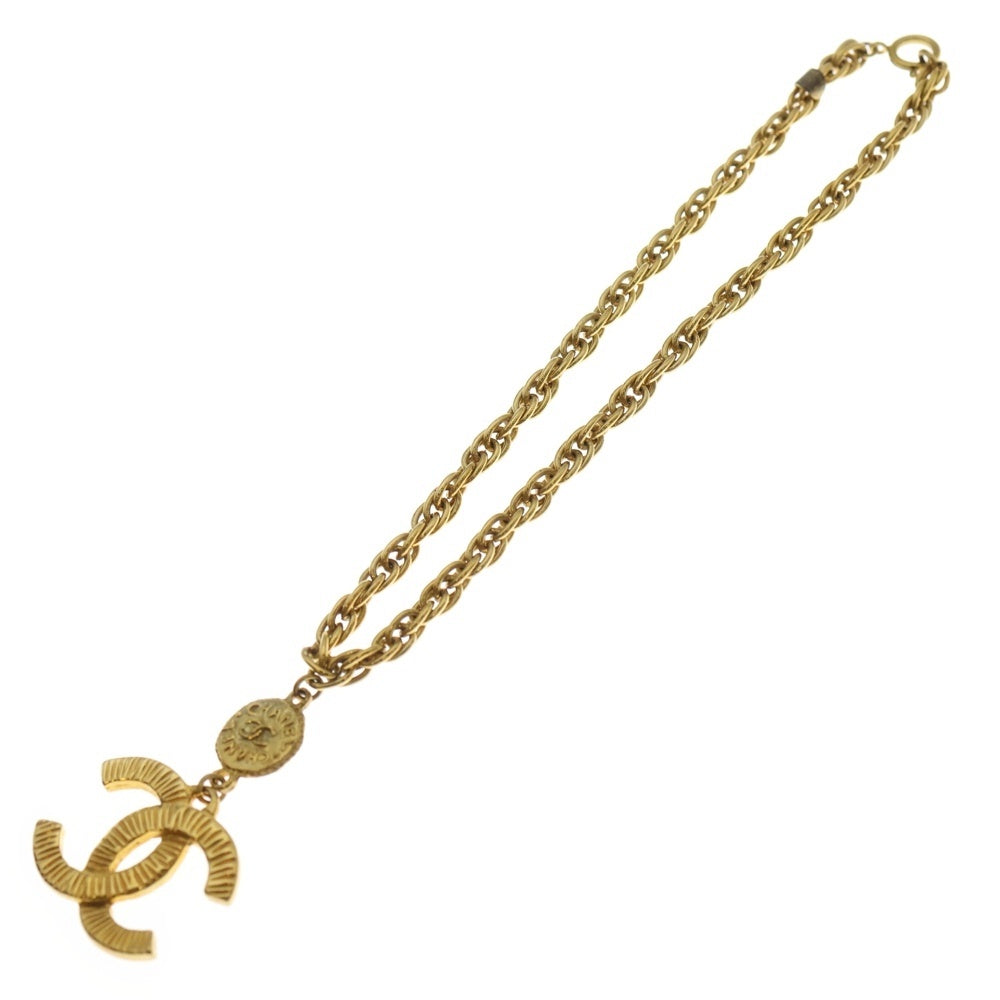 CHANEL(シャネル) ココマークネックレス ペンダント チェーン ゴールド 93P