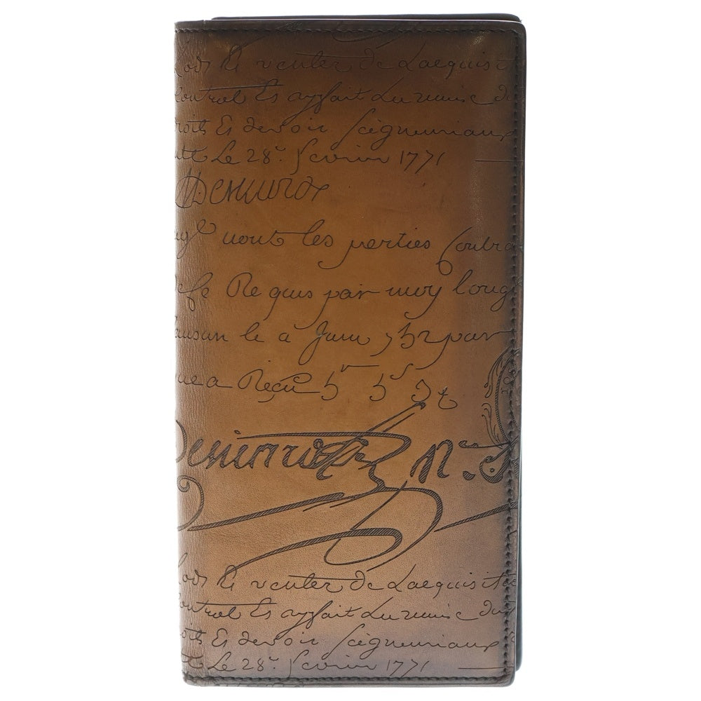 Berluti(ベルルッティ) カリグラフィ 二つ折り長財布 ロングウォレット