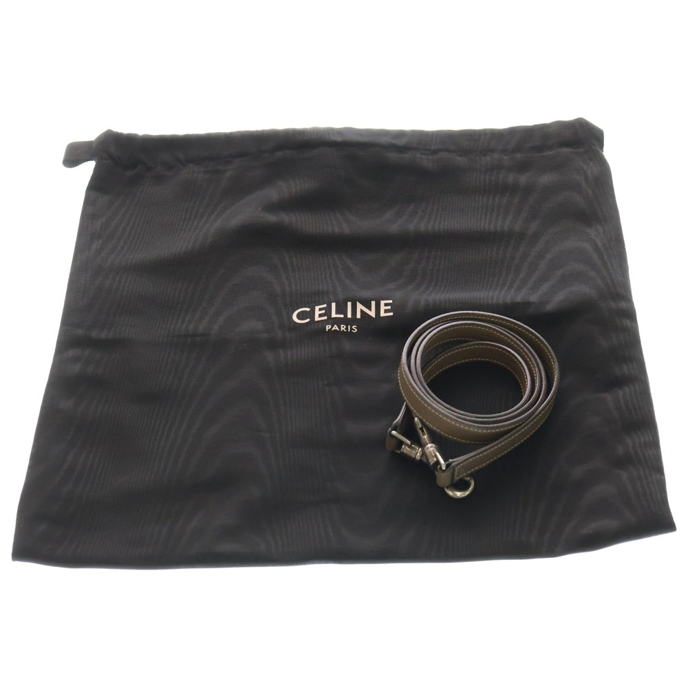 CELINE(セリーヌ) ラゲージ ナノ 2WAYバッグ ショルダーバッグ ハンドバッグ ベージュ レザー