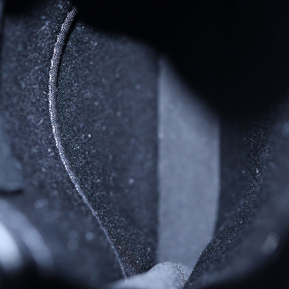 Christian Dior(クリスチャンディオール) オブリーク サドルバーティカルポーチ ブラック×ネイビー レザー×キャンバス ショルダーバッグ レディース