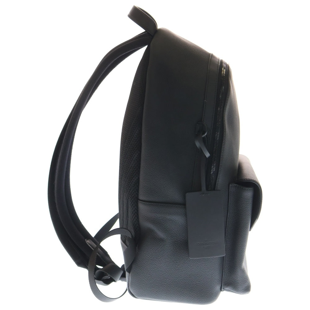 LOUIS VUITTON(ルイヴィトン) アエログラム テイクオフ・バックパック ブラック レザー リュック RFID M57079