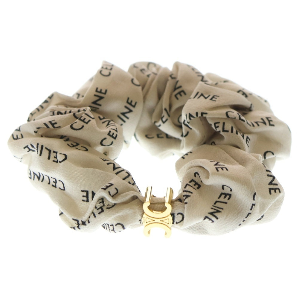 CELINE(セリーヌ) レイユール シュシュ ヘアゴム ベージュ レディース