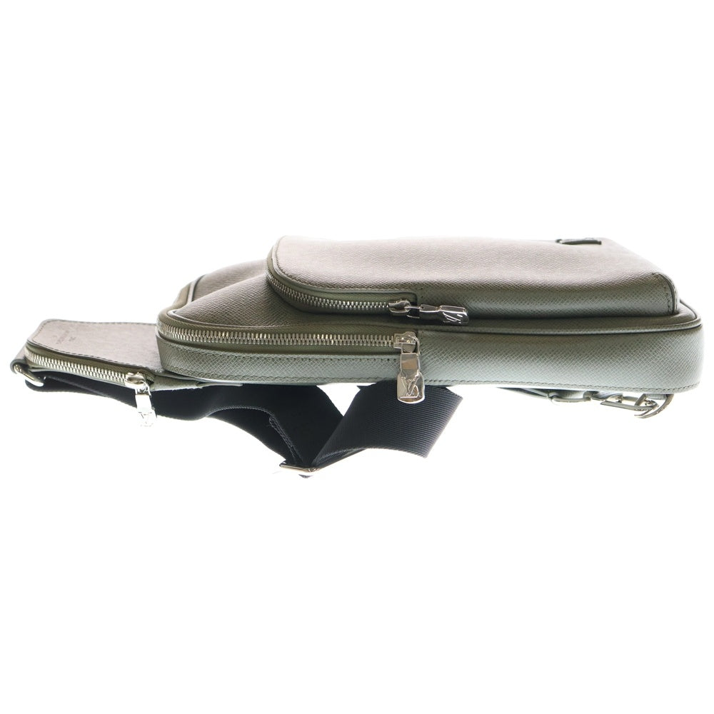 LOUIS VUITTON(ルイヴィトン) タイガ アヴェニュー カーキ レザー ショルダーバッグ RFID M30973