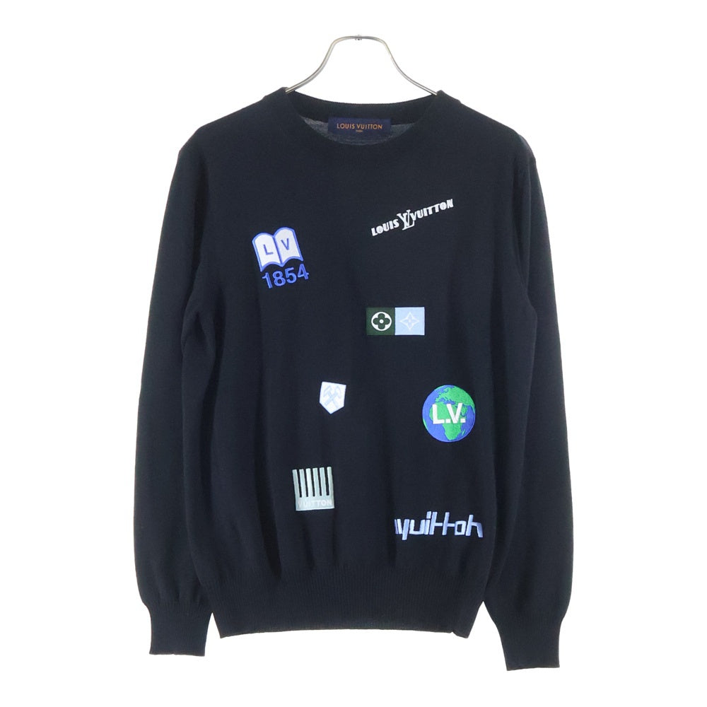 LOUIS VUITTON(ルイヴィトン) 19AW パッチデザインハイゲージクルー