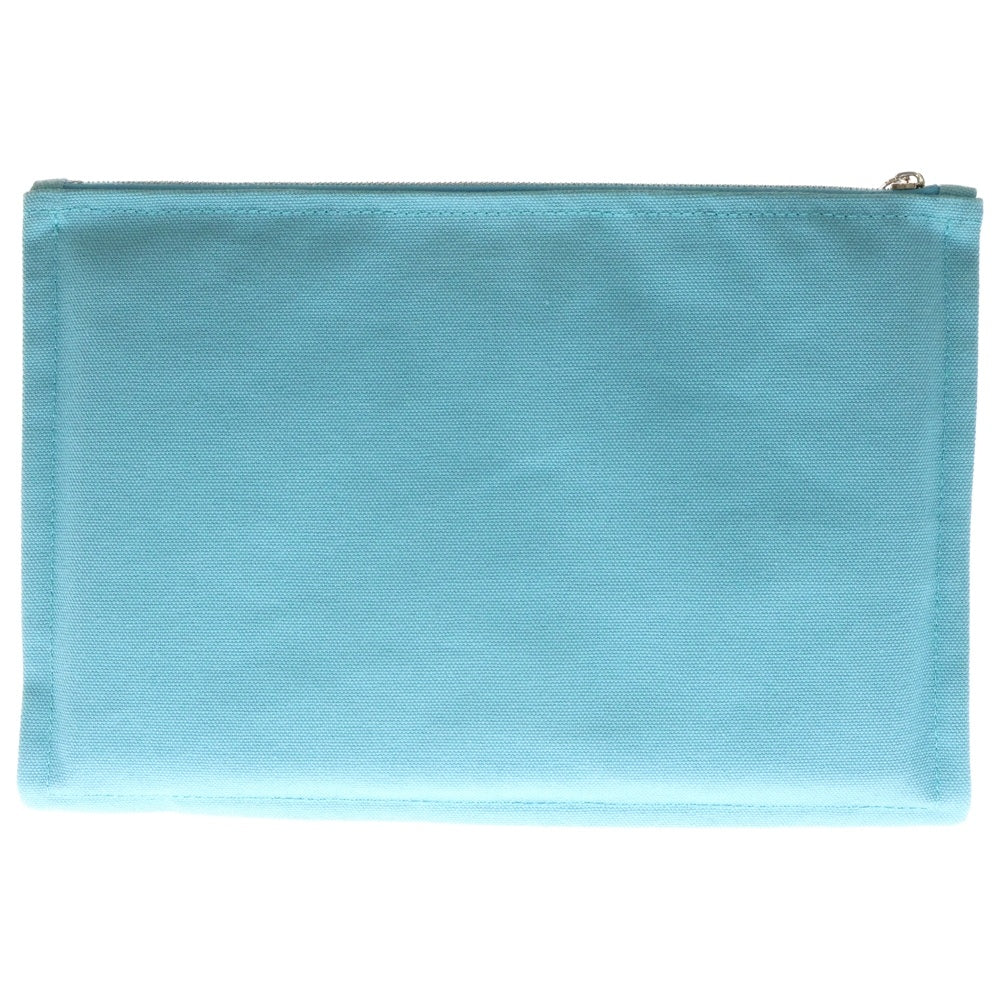 HERMES(エルメス) エルメス トゥルースフラット ネオバンPM 青 キャンバス SV金具 箱