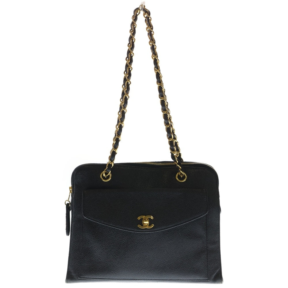 CHANEL(シャネル) ココマーク ターンロック チェーントートバッグ