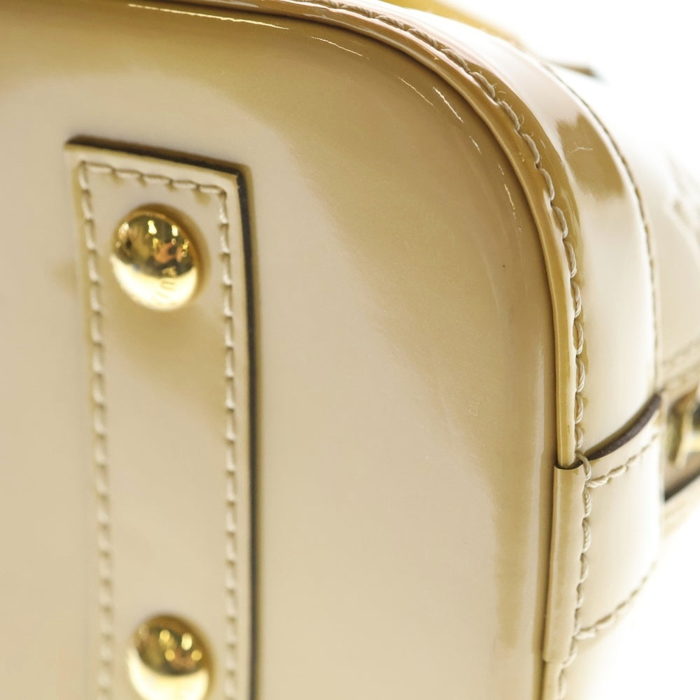 LOUIS VUITTON(ルイヴィトン) モノグラムヴェルニ アルマBB M90104 シトリン 2WAY ハンドバッグ ショルダーバッグ レディース