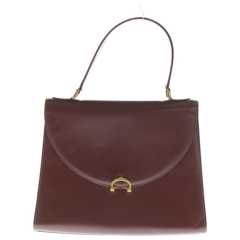 Cartier(カルティエ) マストライン ハンドバッグ レッド レザー 