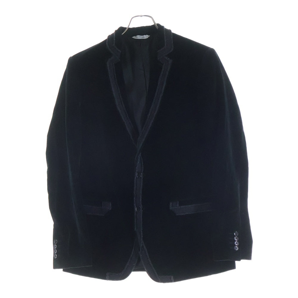DOLCE & GABBANA(ドルチェアンドガッバーナ) MARTINI ベロア テーラードジャケット ブラック