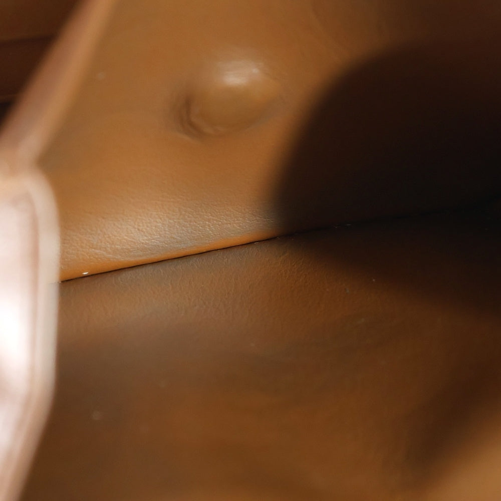 CELINE(セリーヌ) トリオンフ 三つ折り財布 コンパクトウォレット コインケース ホワイト PVC レザー ゴールド金具