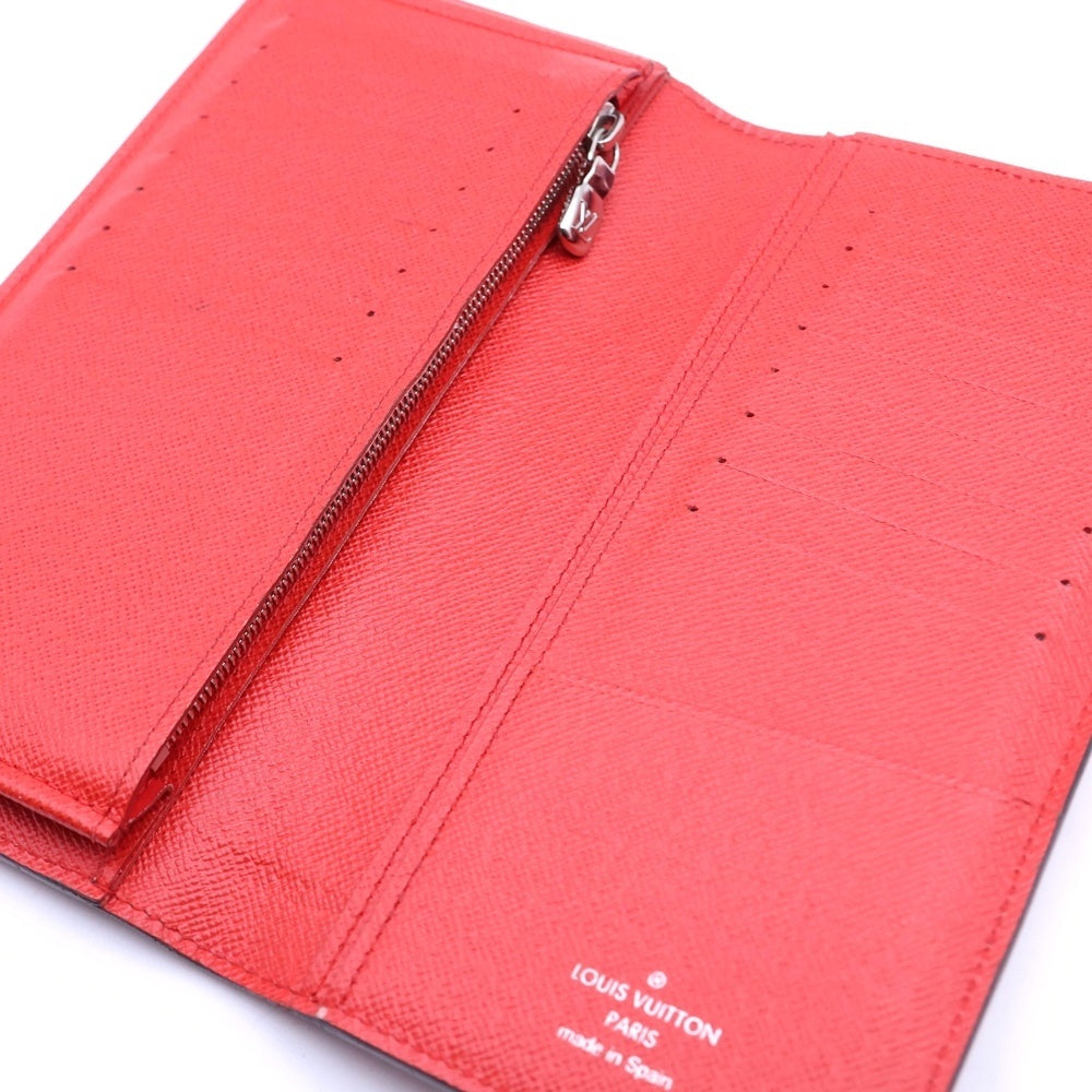 SUPREME(シュプリーム) エピ ポルトフォイユ・プラザ M67719 レッド レザー 二つ折り財布