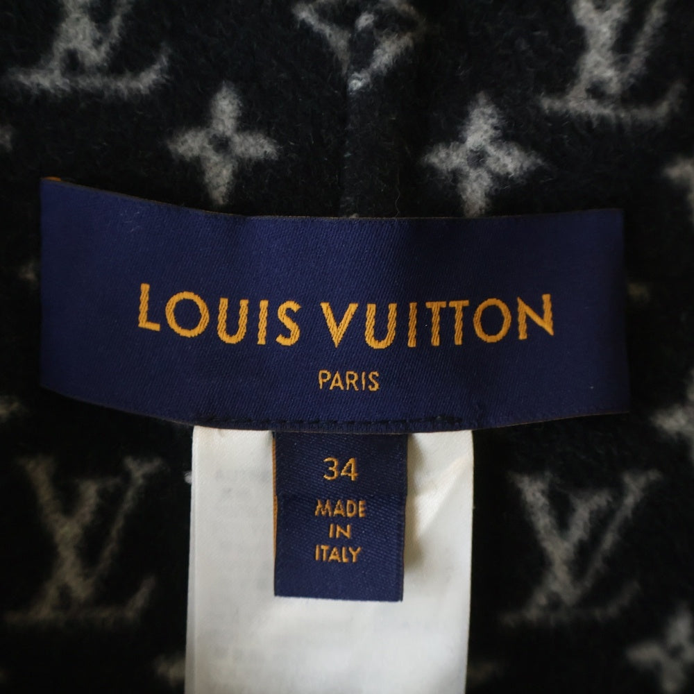 LOUIS VUITTON(ルイヴィトン) フーデッドケープ モノグラム ポンチョ ブラック RW201W QWE FICO17 RW201W QWE FICO17 レディース