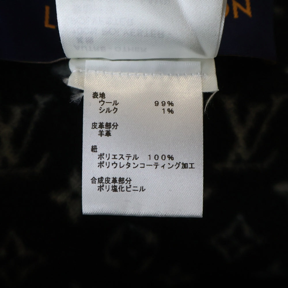 LOUIS VUITTON(ルイヴィトン) フーデッドケープ モノグラム ポンチョ ブラック RW201W QWE FICO17 RW201W QWE FICO17 レディース