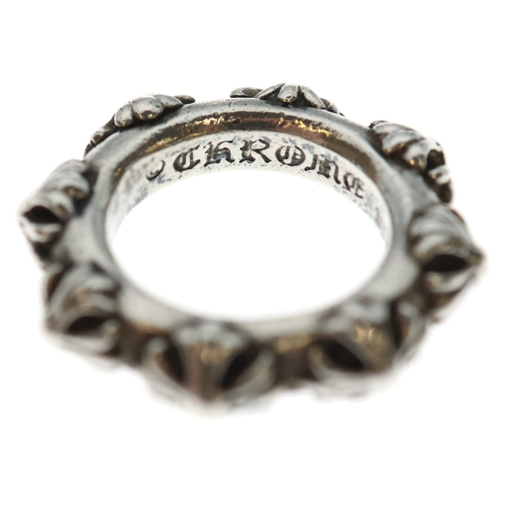 CHROME HEARTS(クロムハーツ) CROSS BAND クロスバンド リング シルバー BCA342