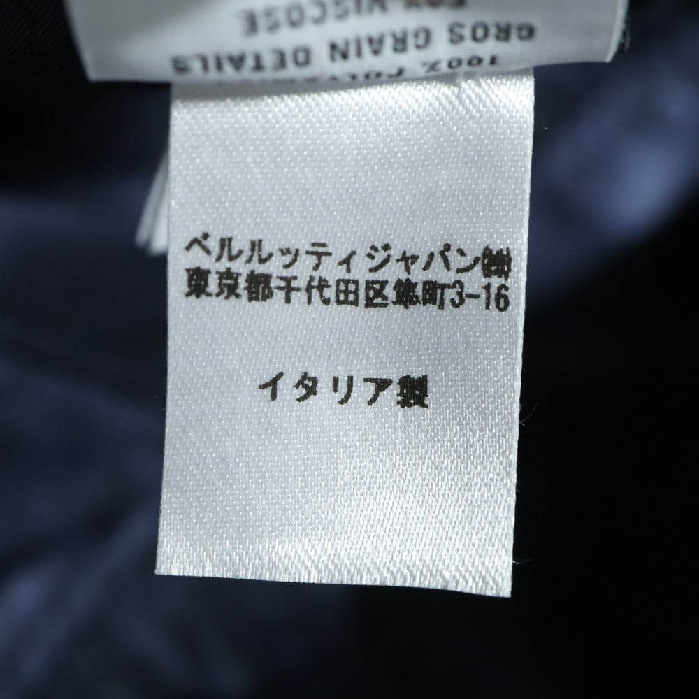 Berluti(ベルルッティ) スクリットパターン カリグラフィ ベースボールキャップ ネイビー レディース