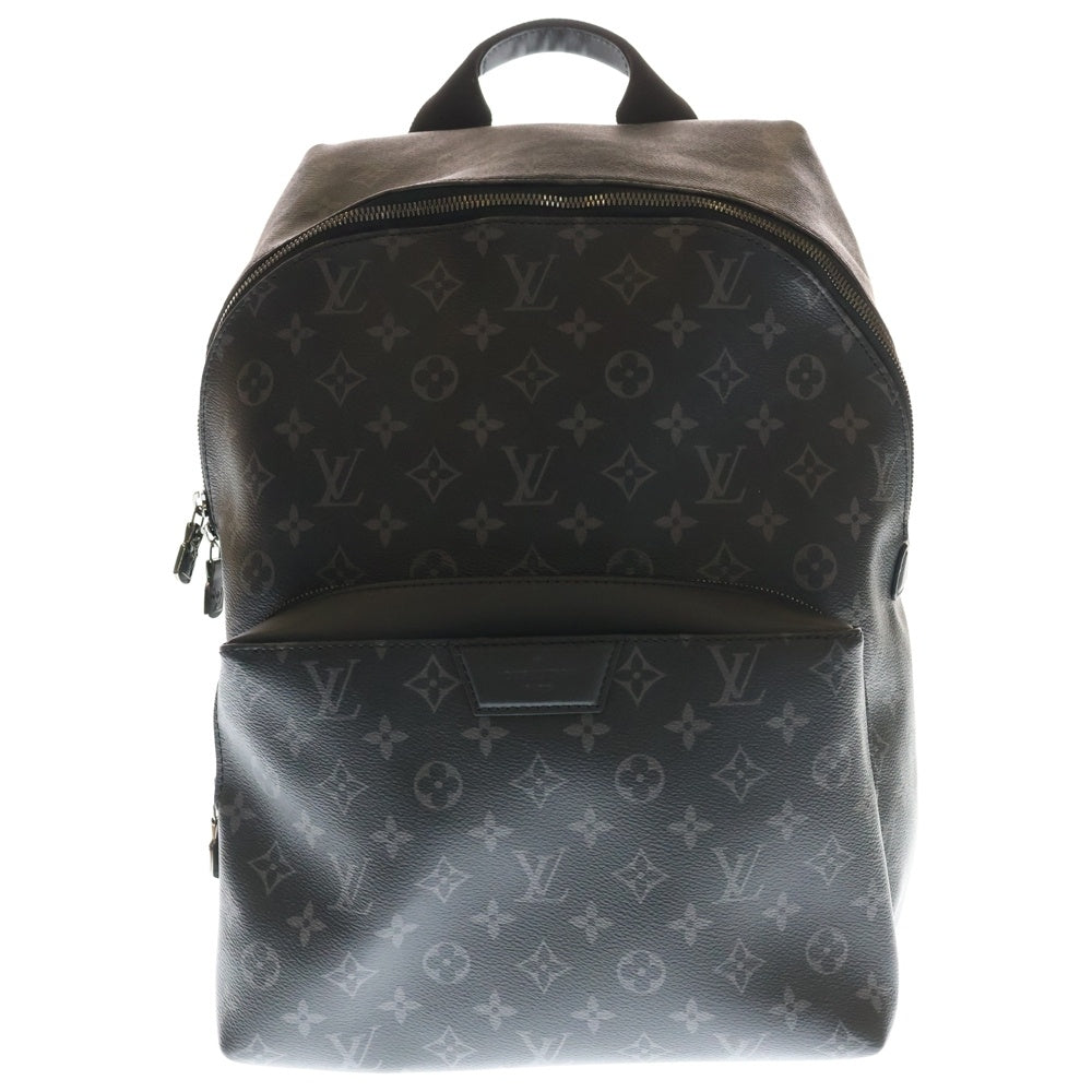 LOUIS VUITTON(ルイヴィトン) モノグラムエクリプス アポロ バックパック リュックサック ブラック レザー×PVC M43186 シルバー金具