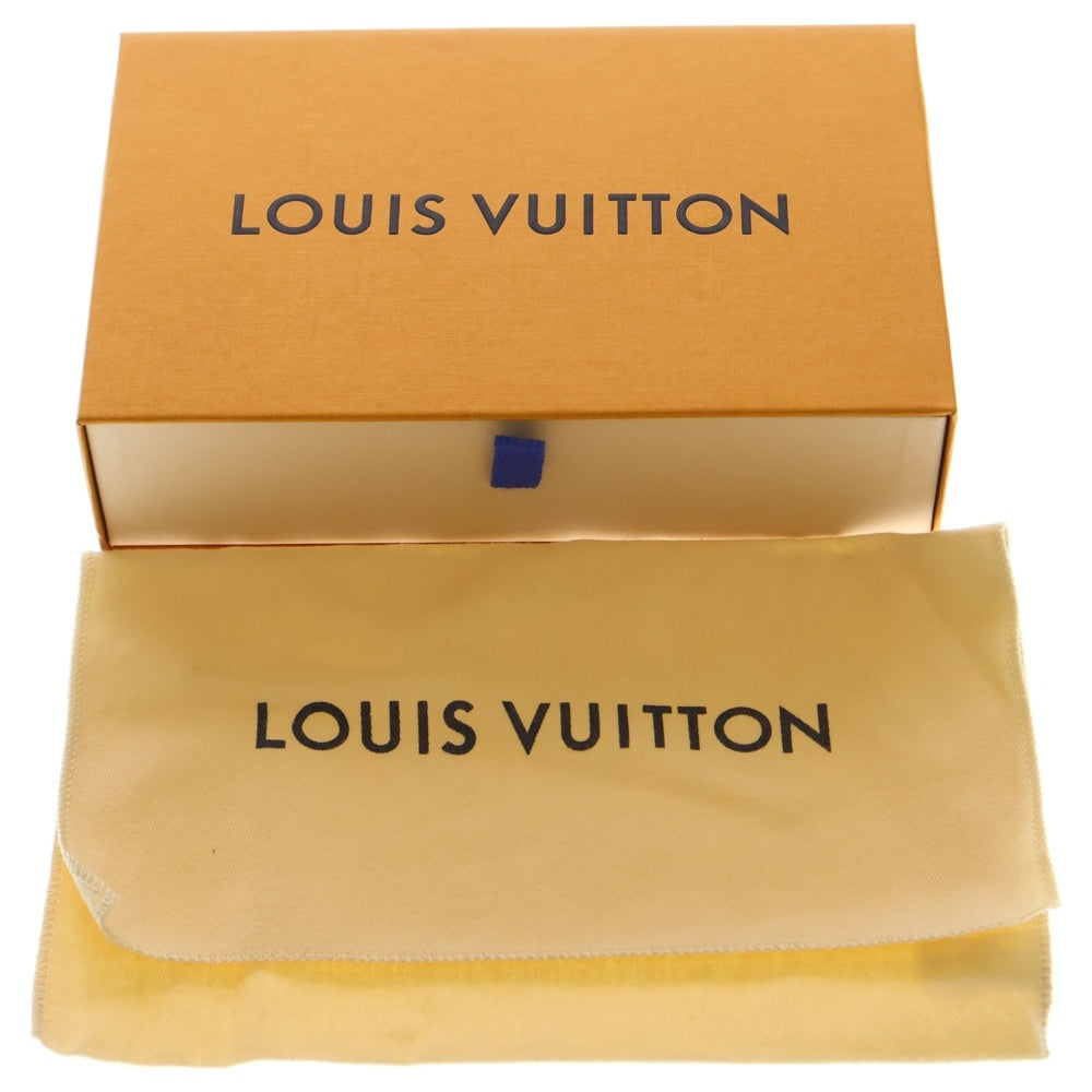 LOUIS VUITTON(ルイヴィトン) モノグラムマヒナ ポルトフォイユ イリス ガレ ロングウォレット 長財布 カードケース ベージュ レザー M60144 シルバー金具 レディース