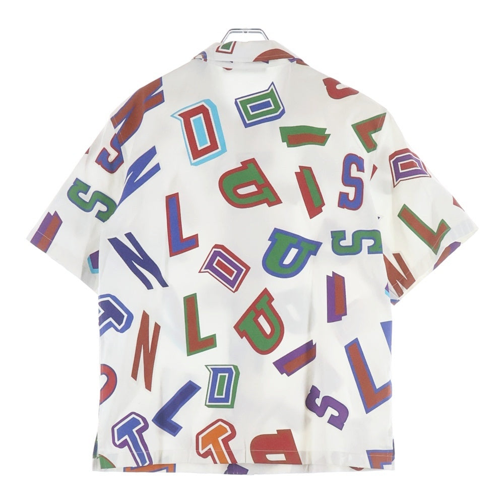 LOUIS VUITTON(ルイヴィトン) NBA バスケットボール レターオーバーシャツ ホワイト RM212M ES9 HLS01W