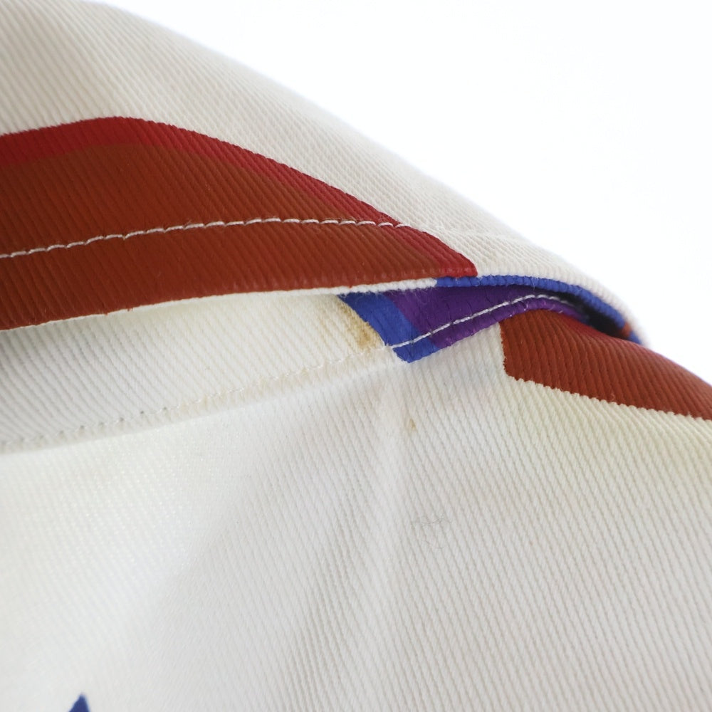 LOUIS VUITTON(ルイヴィトン) NBA バスケットボール レターオーバーシャツ ホワイト RM212M ES9 HLS01W