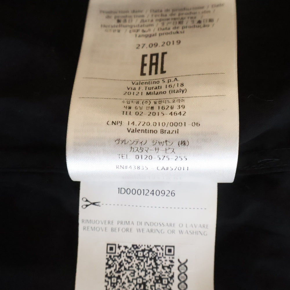 VALENTINO(ヴァレンティノ) プレーン 半袖シャツ ブラック 0000034419 01