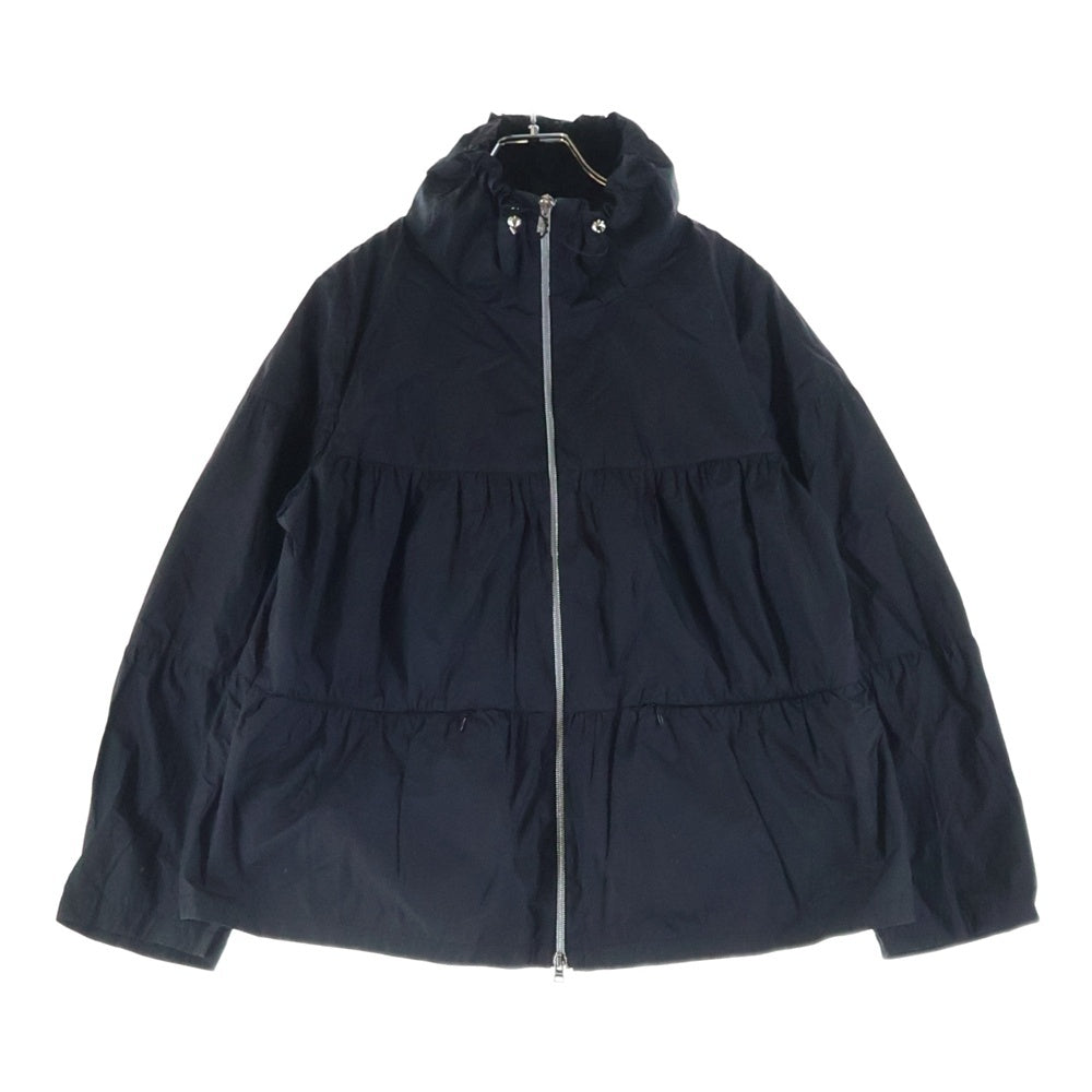 HERNO(ヘルノ) ティアードナイロンブルゾン ブラック GI0111D レディース