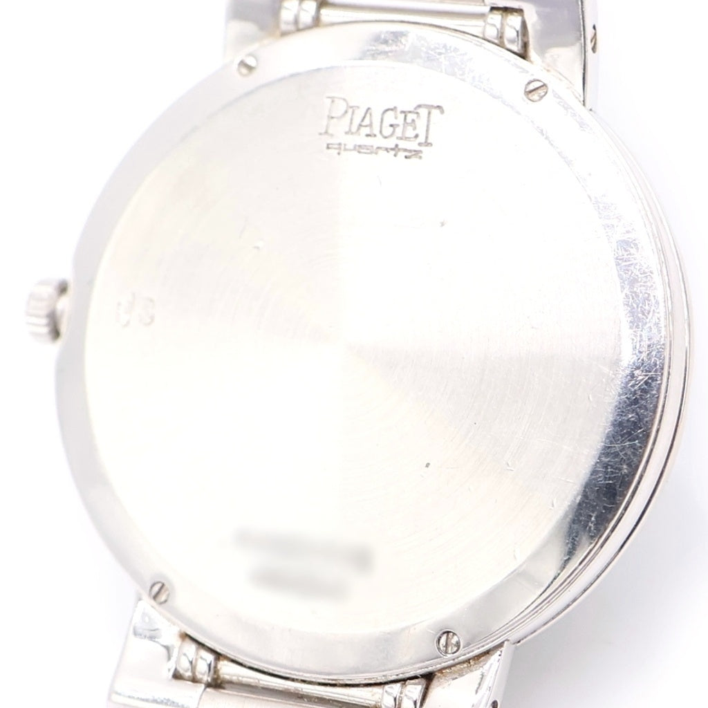 PIAGET(ピアジェ) ダンサー ダイヤ文字 クォーツウォッチ 腕時計 K18WG ホワイトゴールド 84024K81