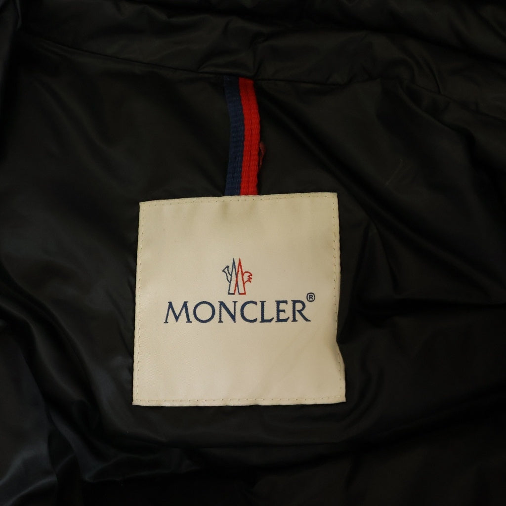 MONCLER(モンクレール) 19SS LAMBOT ワッペンロゴ スタンドカラー ダウンジャケット ブラック E10914039399 53279