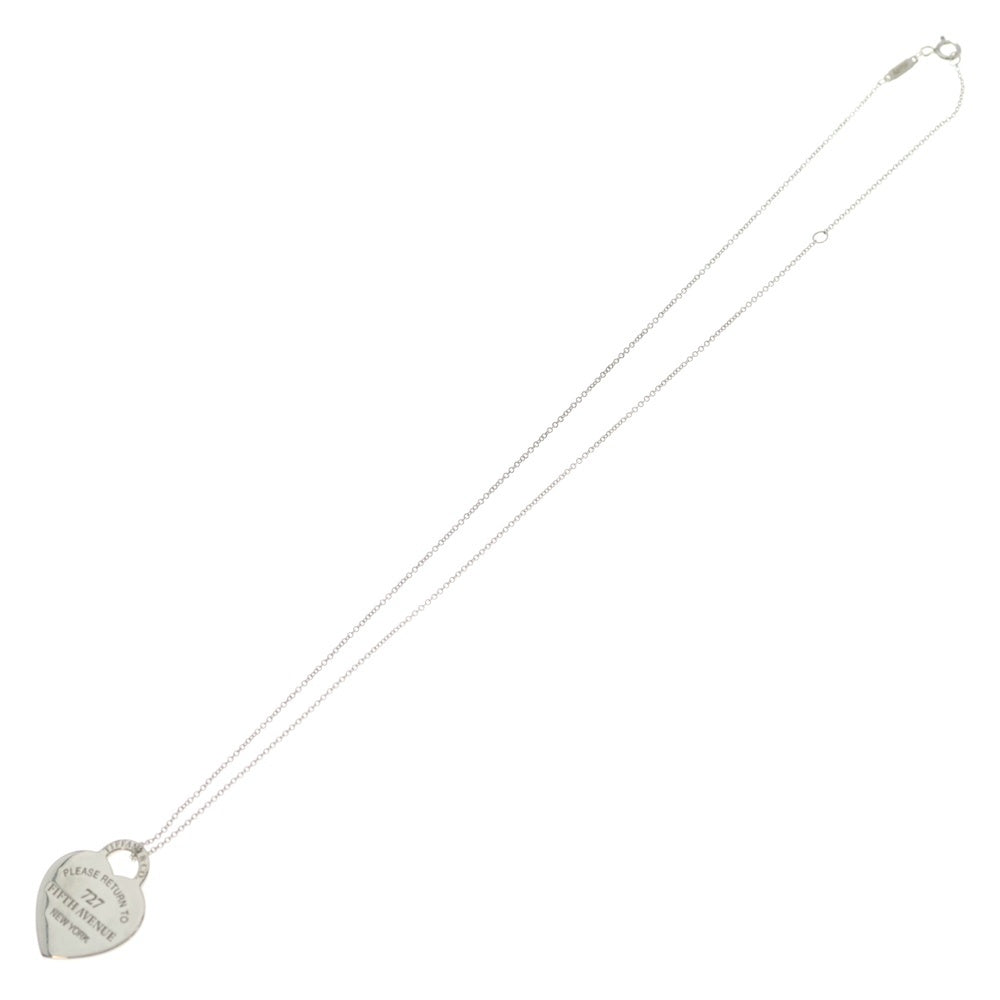 TIFFANY & Co.(ティファニー) リターントゥティファニー 727 ハートタグ ネックレス ペンダント チェーン シルバー チェーン SV925
