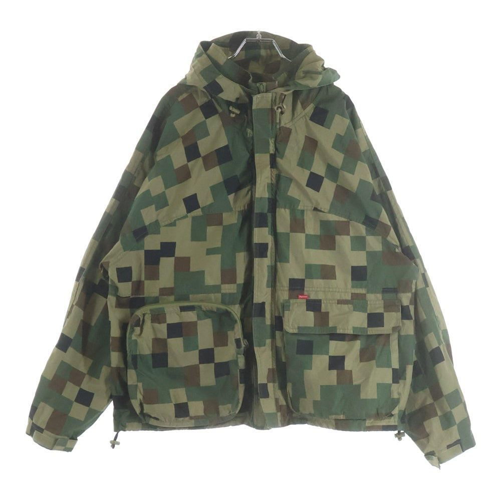 SUPREME(シュプリーム) 20AW Technical Filed Jacket テクニカルフィールド ピクセルカモ柄 ジャケット カーキ
