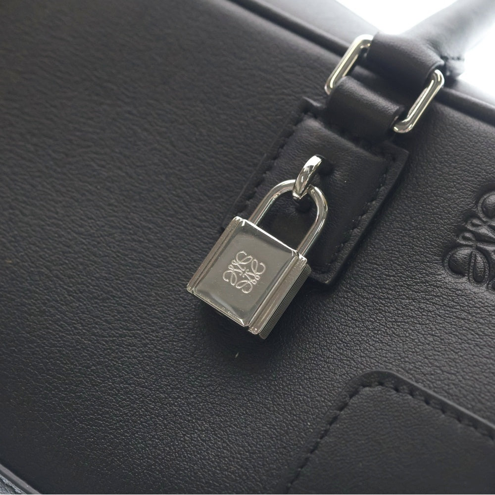 LOEWE(ロエベ) アマソナ23 ハンドバッグ ミニバッグ ブラック レザー シルバー金具 レディース