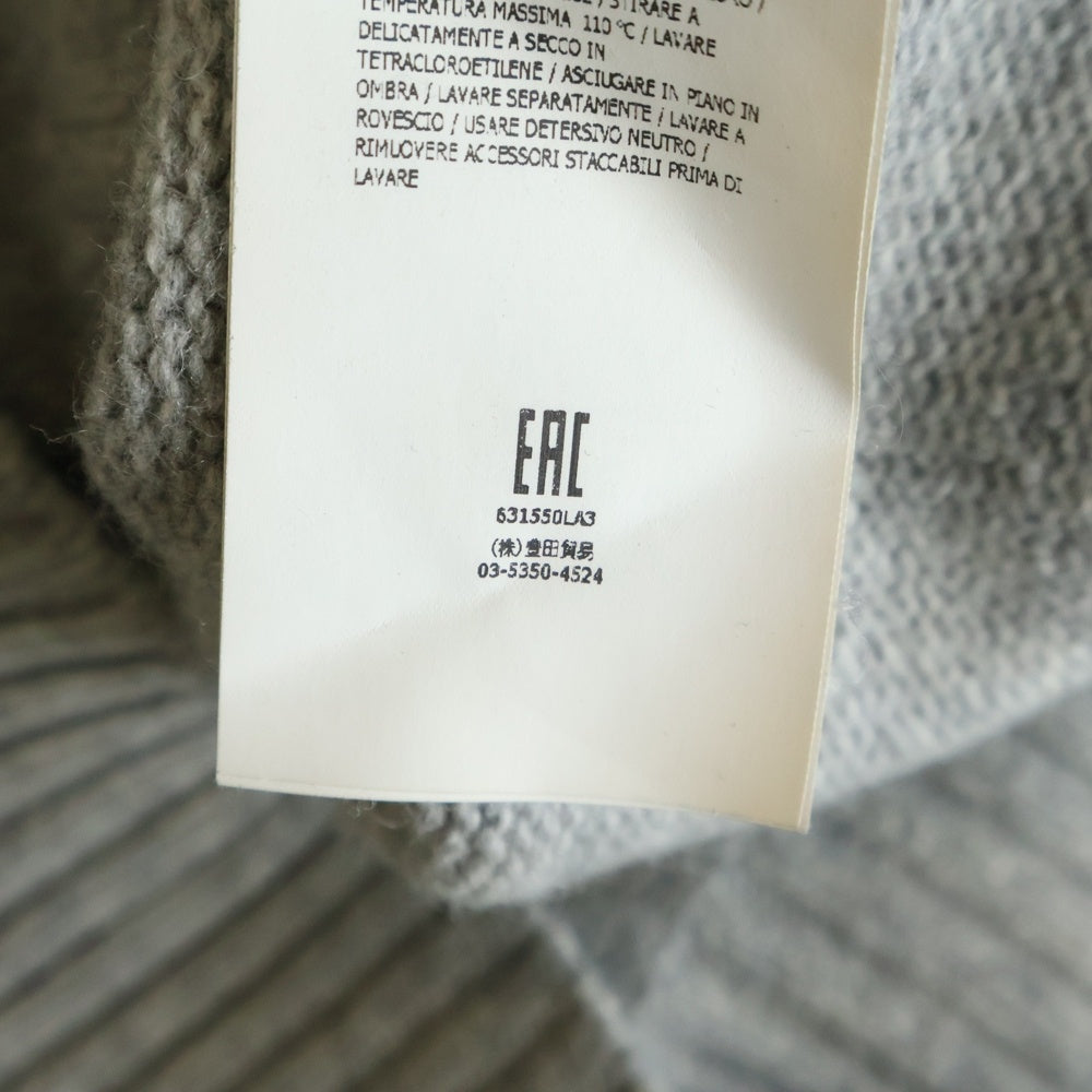 STONE ISLAND(ストーンアイランド) パッチデザイン ニットカーディガン グレー