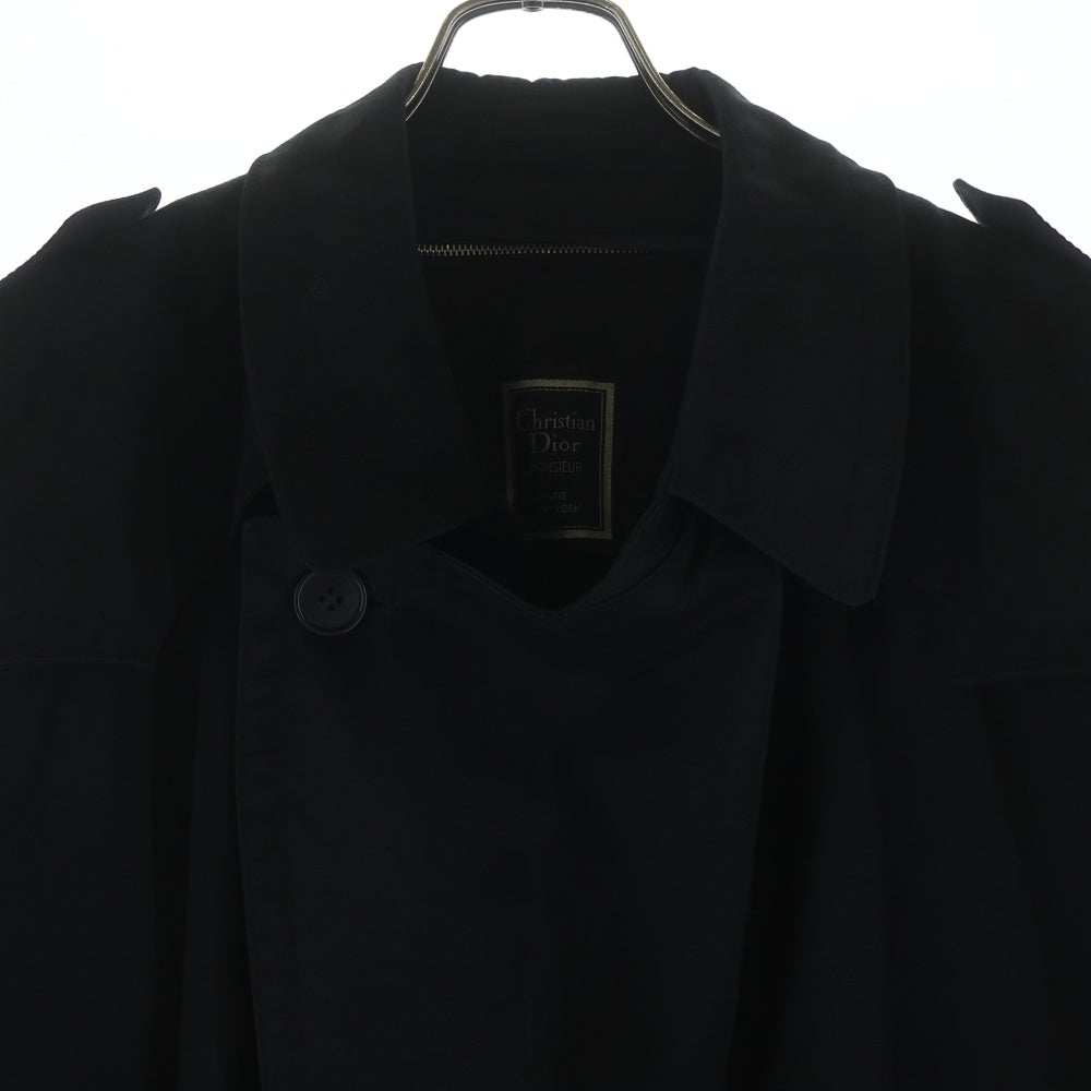 Christian Dior MONSIEUR(クリスチャンディオールムッシュ) ライナー付き トレンチコート ブラック