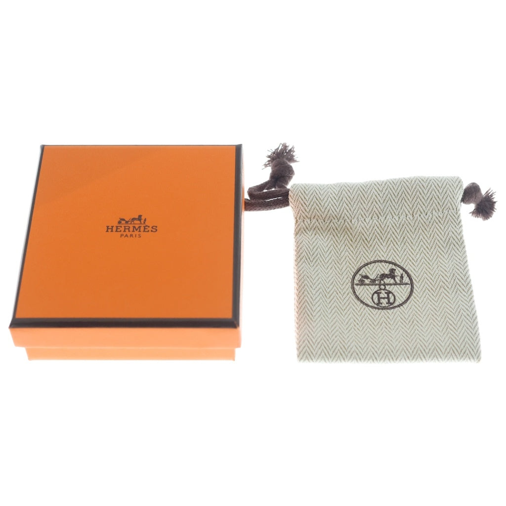 HERMES(エルメス) ポップアッシュ ミニ ポップH ピアス ゴールド×ブラック レディース
