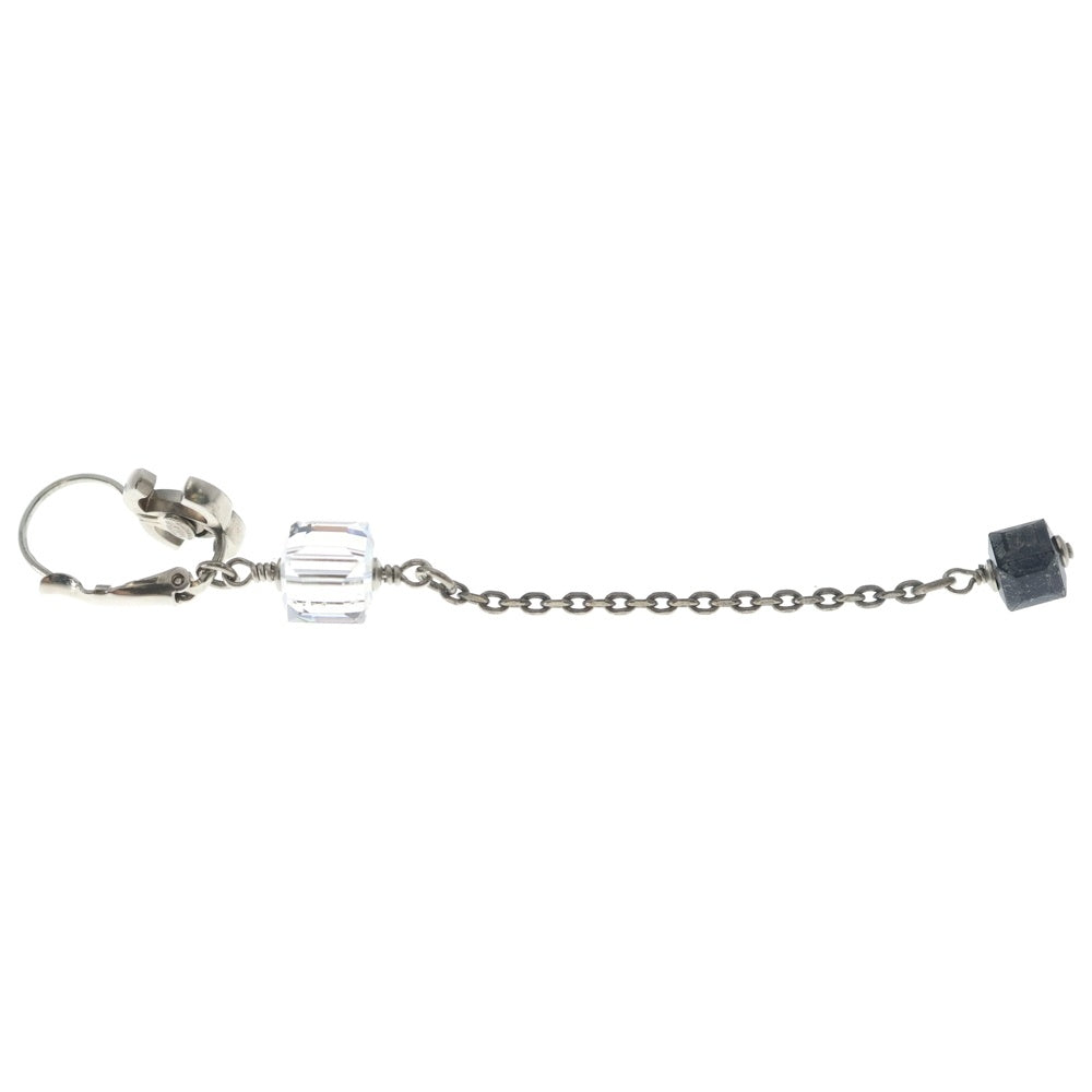 CHANEL(シャネル) ココマーク アクリルキューブ イヤリング シルバー レディース