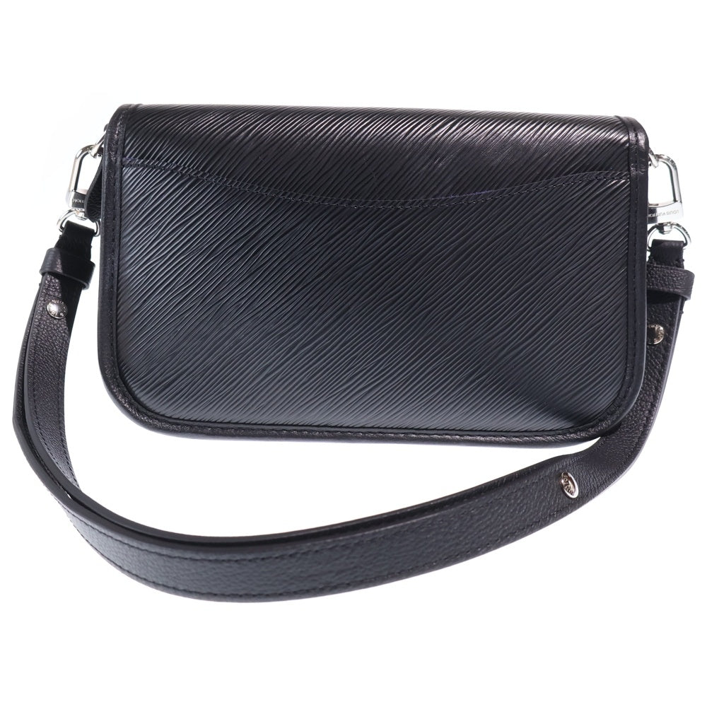 LOUIS VUITTON(ルイヴィトン) エピ ビュシNM ショルダーバッグ ブラック ノワール レザー M59386 シルバー金具
