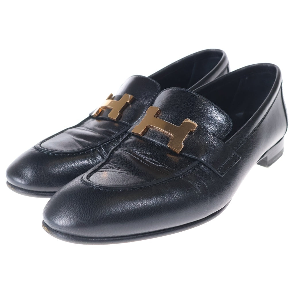 HERMES(エルメス) モカシン パンプス ブラック #35 レディース