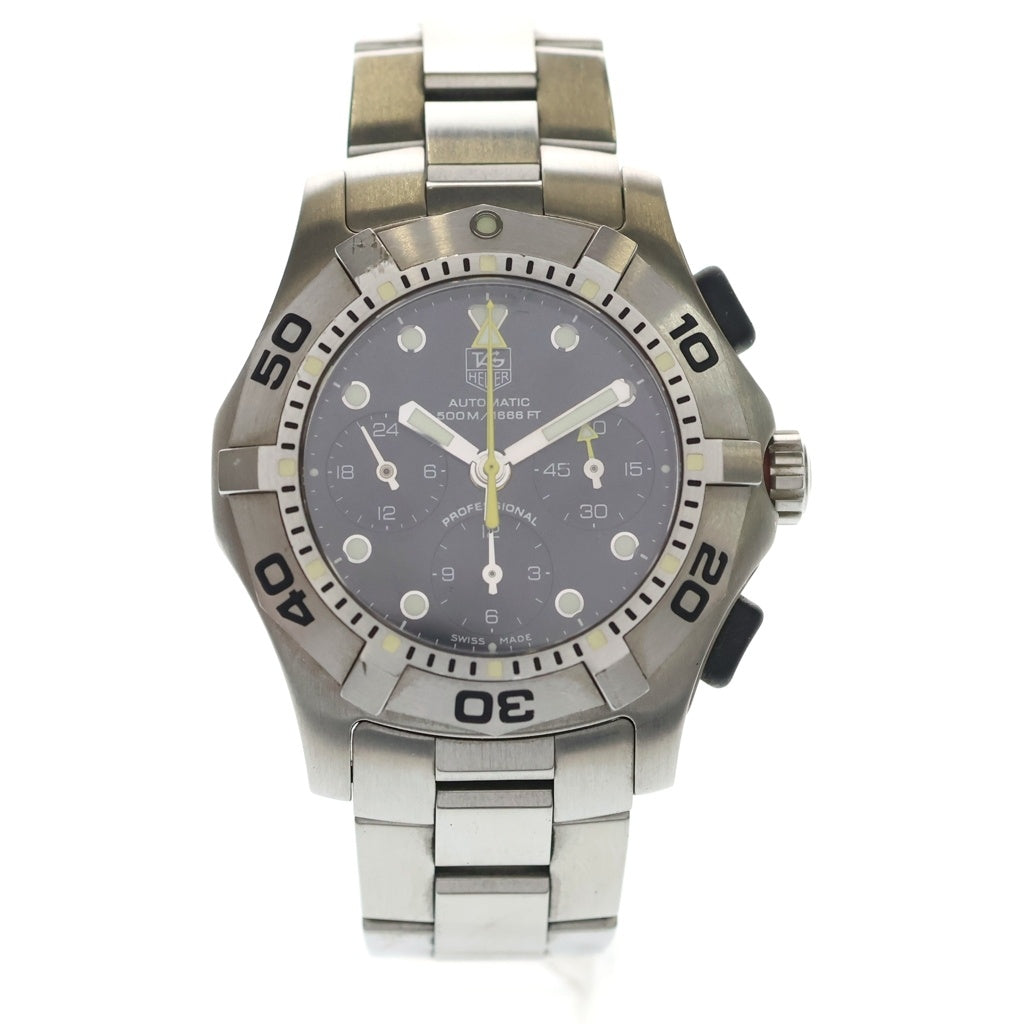 タグホイヤー TAGHeuer アクアグラフ 自動巻き クロノグラフ タグ