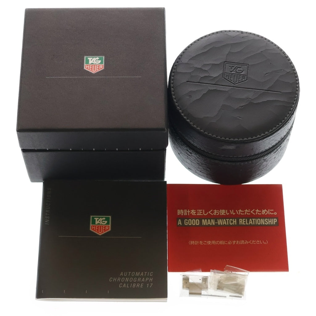 TAG HEUER(タグホイヤー) アクアグラフ インデックス文字盤 ブラック文字盤 ステンレス 自動巻き SS/AT CN211A 腕時計
