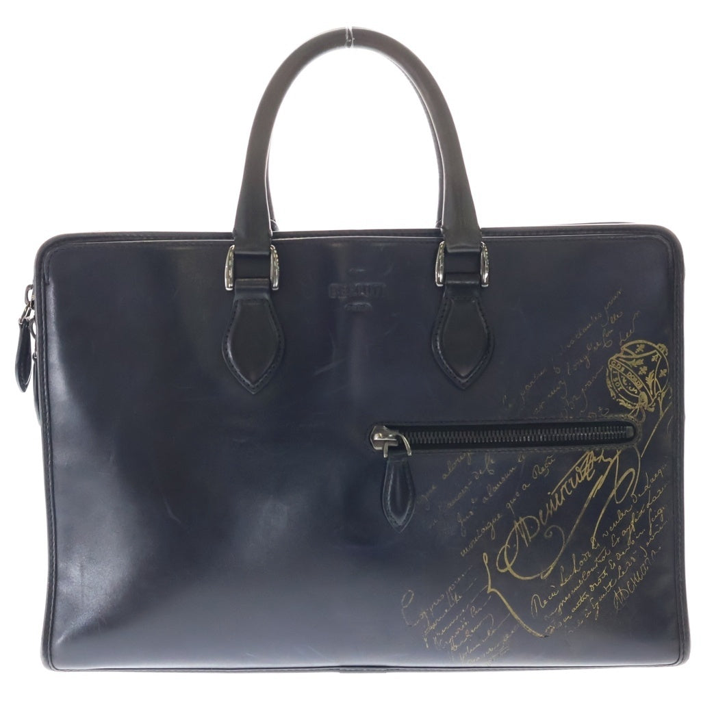 Berluti(ベルルッティ) ドゥジュール スクリットレザー ブリーフケース