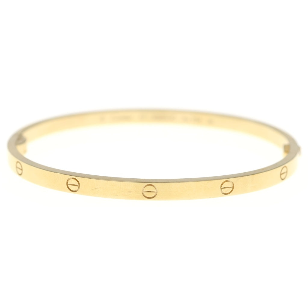Cartier(カルティエ) ラブブレスSM ブレスレット イエローゴールド Au750YG 19.3g #17 ドライバー付 レディース