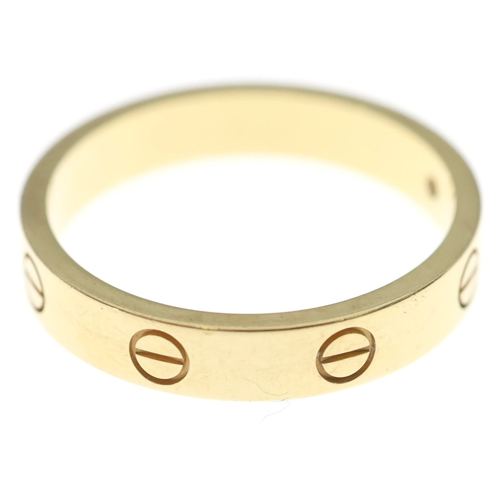 Cartier(カルティエ) ミニラブリング 1PD ダイヤモンド Au750 K18YG #59 リング 指輪 イエローゴールド レディース