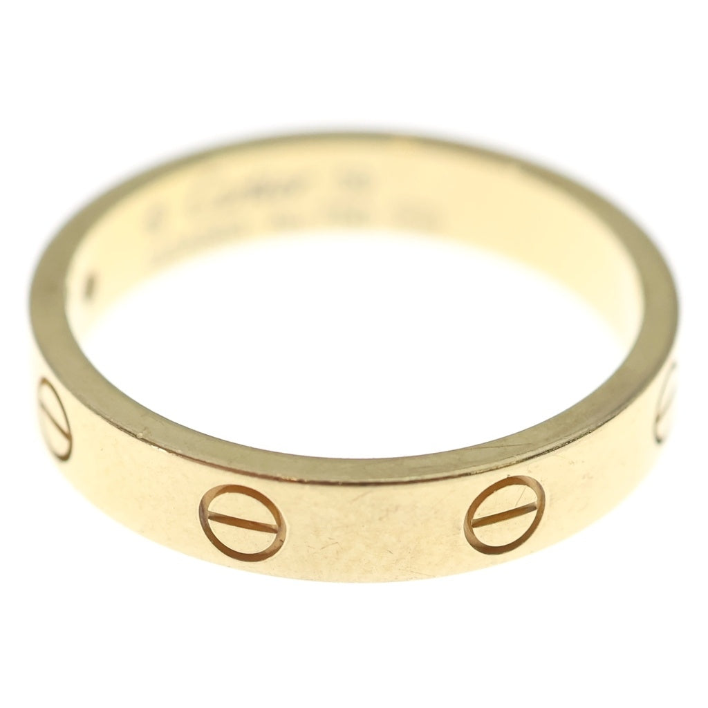 Cartier(カルティエ) ミニラブリング 1PD ダイヤモンド Au750 K18YG #59 リング 指輪 イエローゴールド レディース