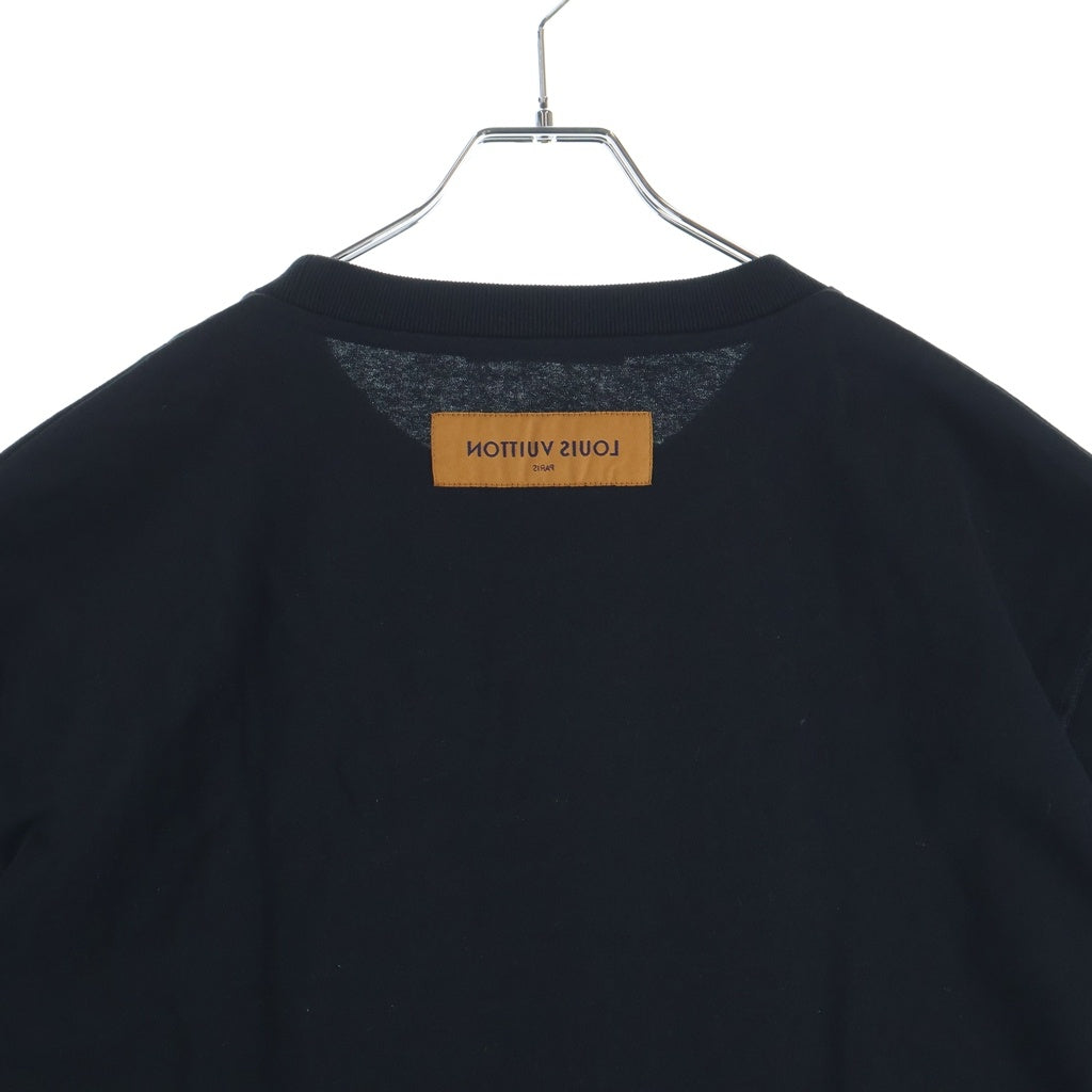 LOUIS VUITTON(ルイヴィトン) LVスプレットエンブロイダリー 半袖Tシャツ ブラック #XL HNY14W