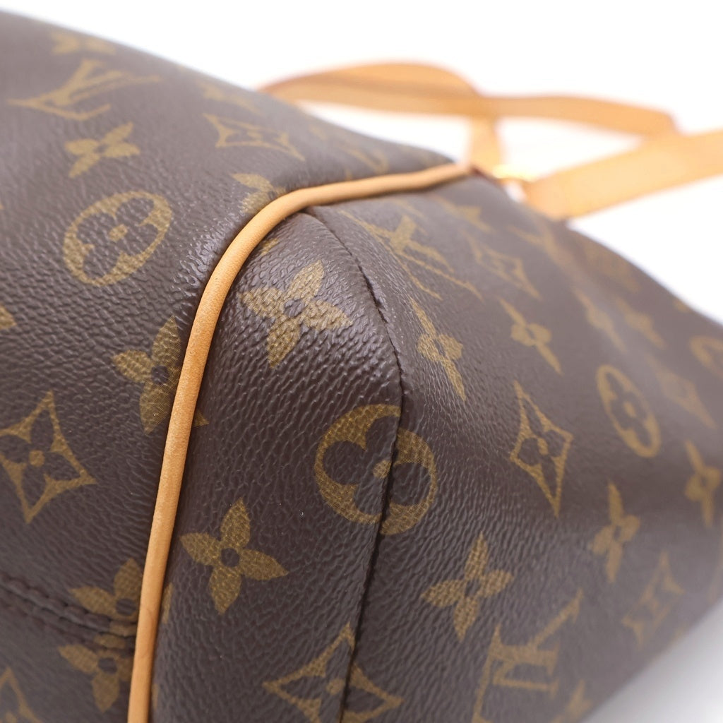 LOUIS VUITTON(ルイヴィトン) モノグラム トータリーPM PVC レザー トートバッグ M56688 ブラウン レディース