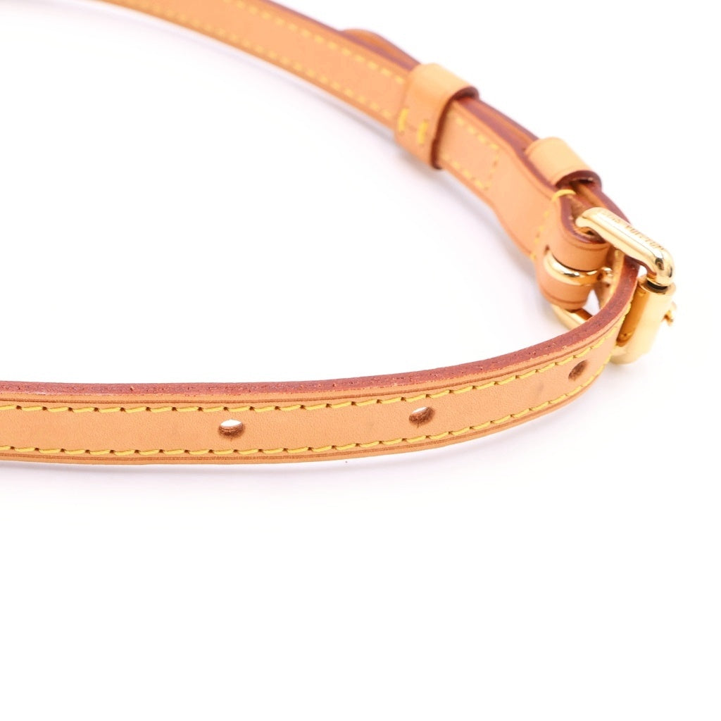 LOUIS VUITTON(ルイヴィトン) ダミエアズール シラクーサPM ショルダーバッグ ブラウン×アイボリー レザー×PVC N41113 ゴールド金具 レディース